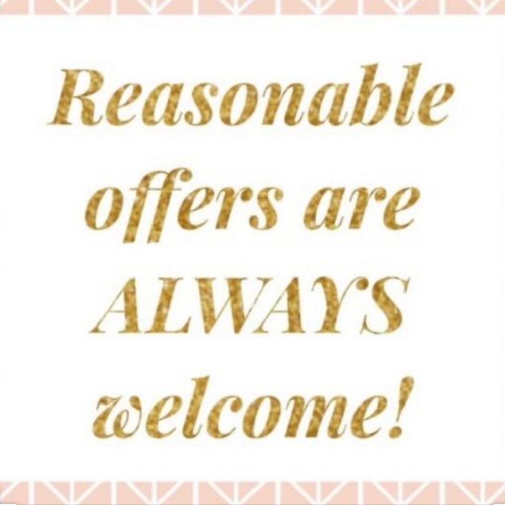 Make a reasonable offer